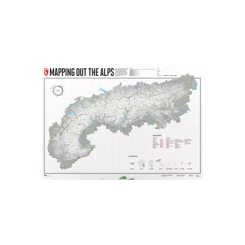 Marmota Maps De Alpen in kaart brengen (Engels)