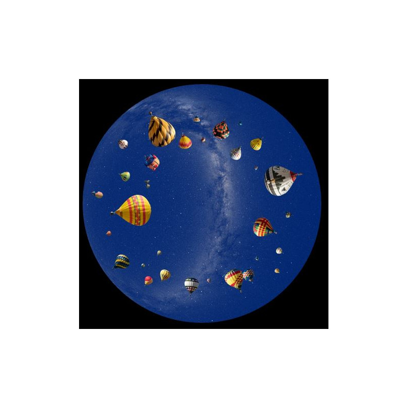 astrial Dia voor de Sega Homestar Planetarium Hete Luchtballon Scenic
