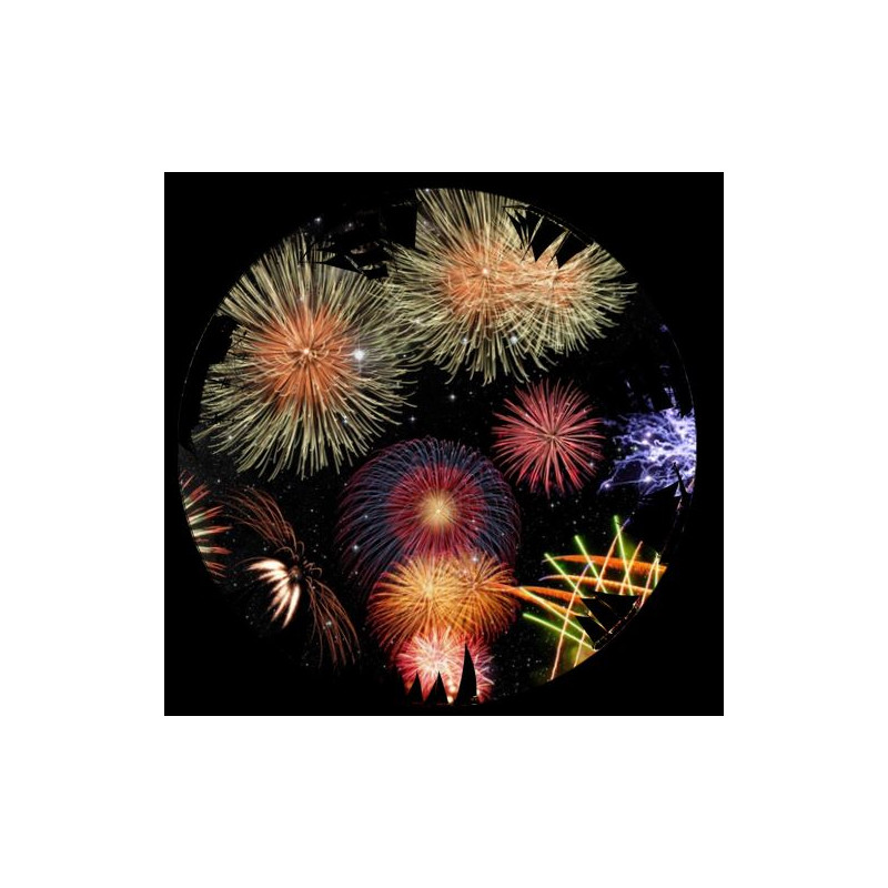astrial Dia voor de Sega Homestar Planetarium Vuurwerk Scenic