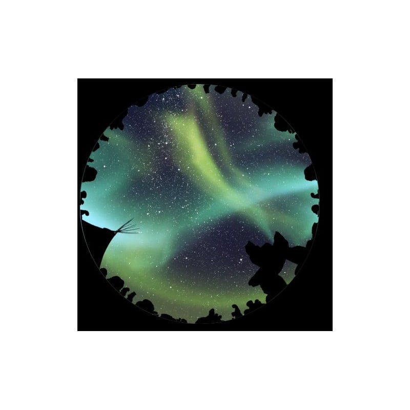 astrial Dia voor de Sega Homestar Planetarium Aurora Australis Scenic