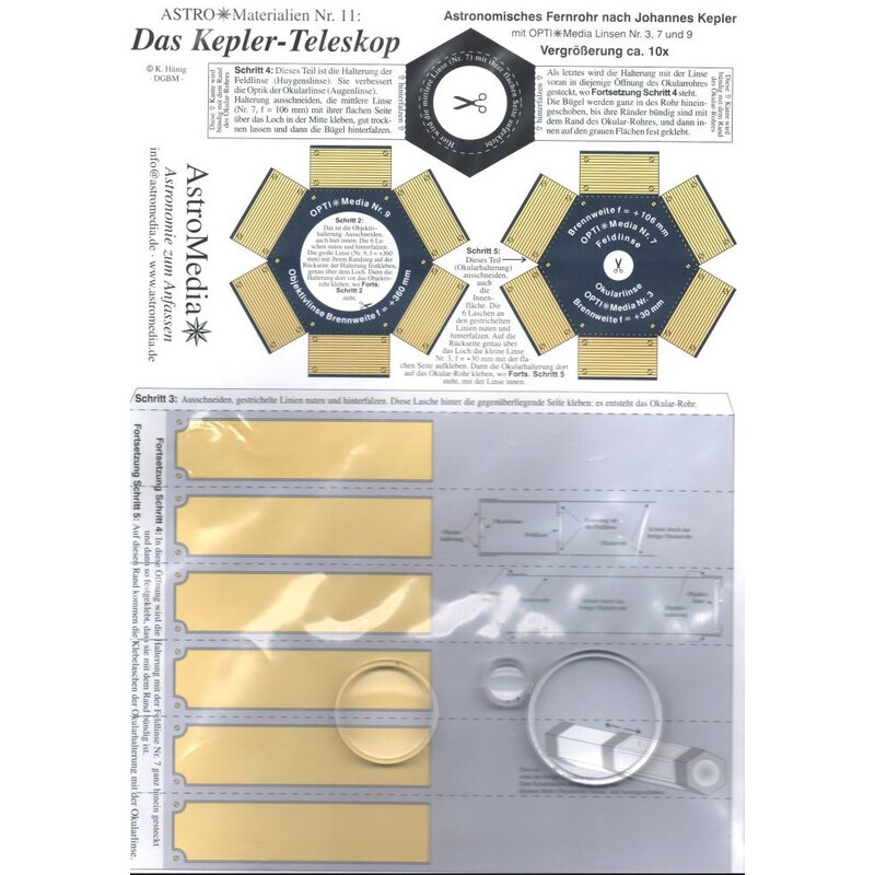 AstroMedia Set Kepler-Teleskop