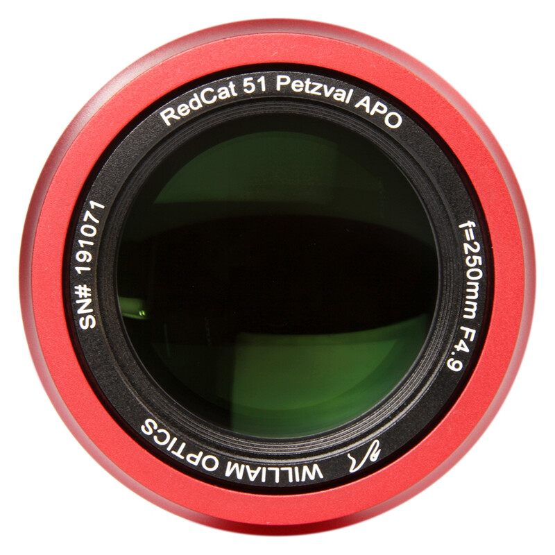 William Optics Apochromatische refractor AP 51/250 RedCat 51 V2.5 OTA