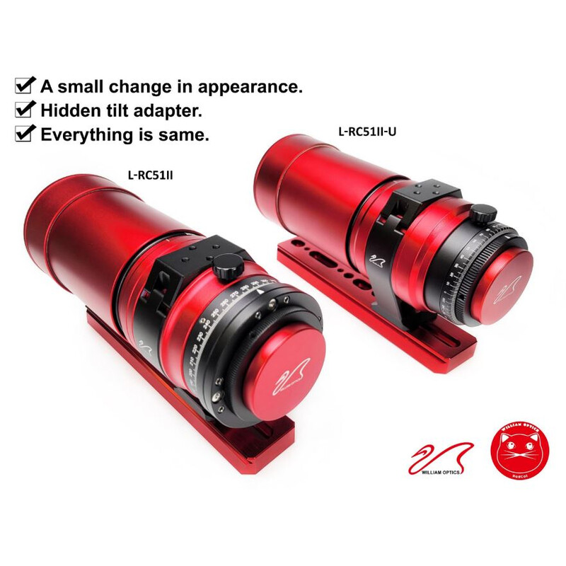 William Optics Apochromatische refractor AP 51/250 RedCat 51 V2.5 OTA