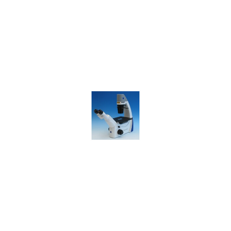 ZEISS Omgekeerde microscoop Primovert bino Ph1, Ph2, 40x, 100x, 200x, 400x, Cond 0.4