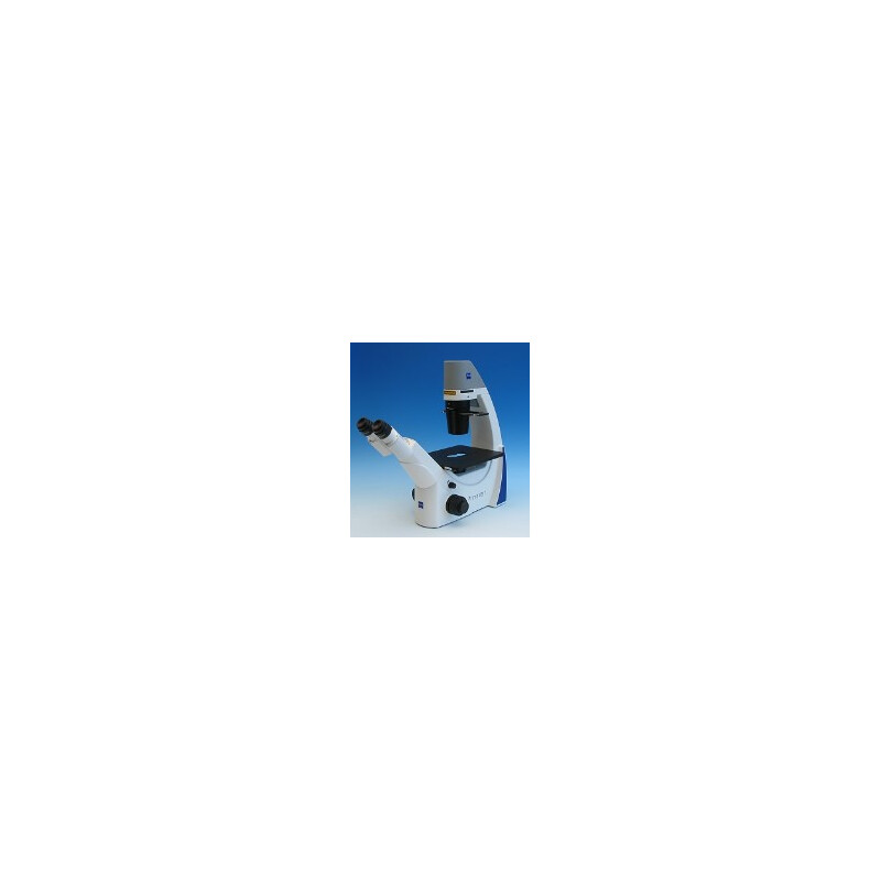 ZEISS Omgekeerde microscoop Primovert bino Ph 0, Ph1, 40x, 100x, 200x, Cond 0.3