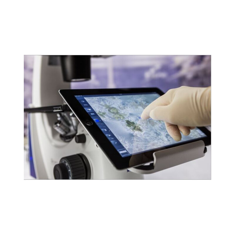 ZEISS omgekeerde microscoop Primovert HDcam Ph0, Ph1, Ph2, 40-400x, Ph1, Kond 0,4, Cam 5MP