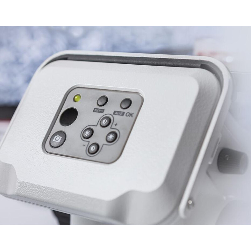 ZEISS omgekeerde microscoop Primovert HDcam Ph0, Ph1, Ph2, 40-400x, Ph1, Kond 0,4, Cam 5MP