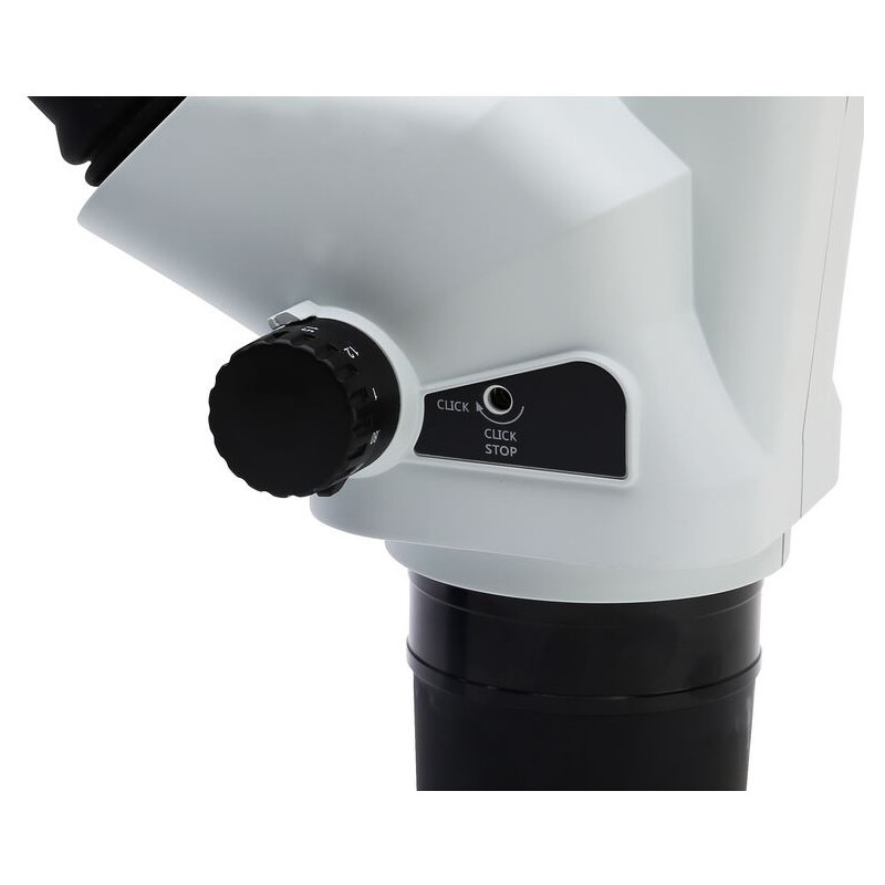 Optika Stereo zoom microscoop SZO-3, bino, 6.7-45x, Säulenstativ, Auf-, Durchlicht