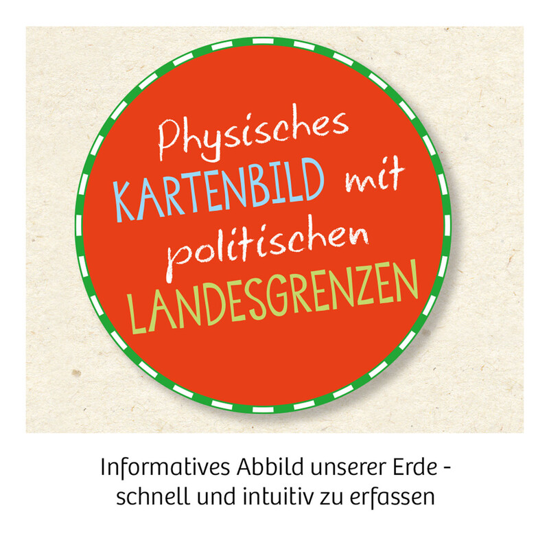 Kosmos Verlag Kinderglobe Schülerglobus physisch 26cm