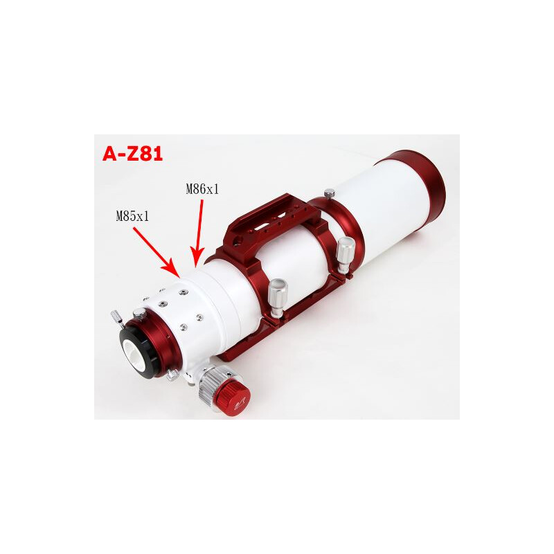 William Optics Apochromatische refractor AP 81/559 ZenithStar 81 Red OTA