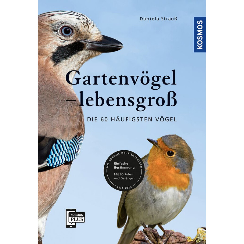 Kosmos Verlag Gartenvögel lebensgroß (Duits)