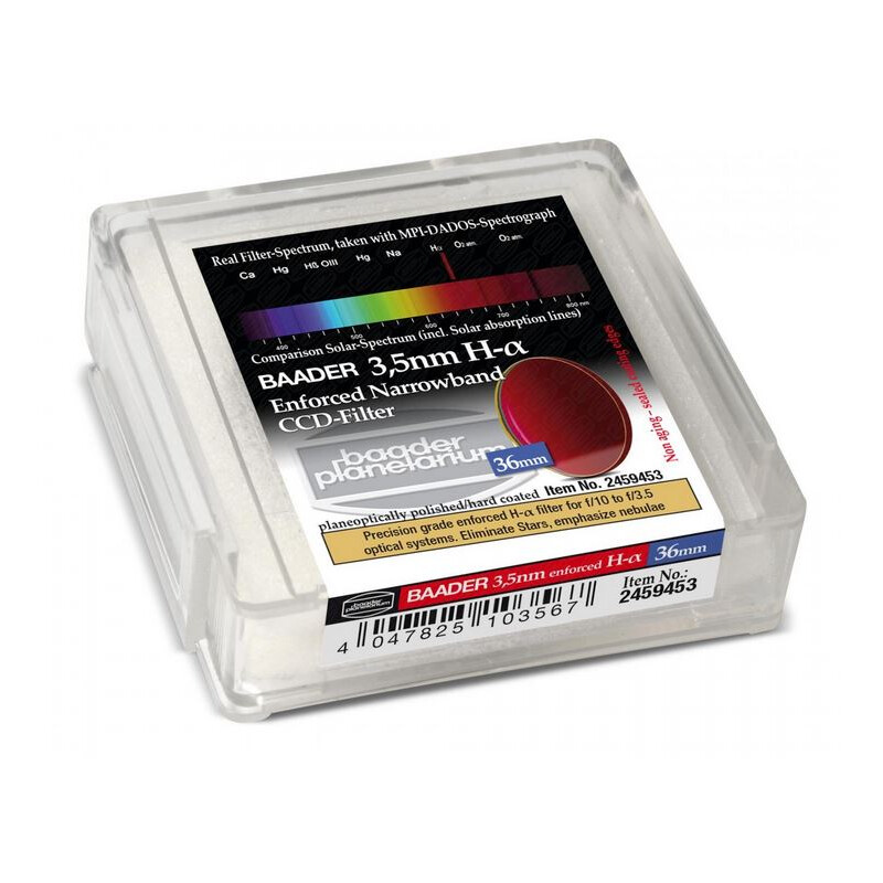 Baader Ultra-Narrowband 3,5nm H-alpha Filters 36mm