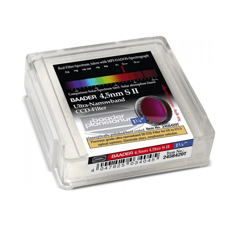 Baader Ultra-Narrowband 4,5nm S II Filters Filters 1,25".