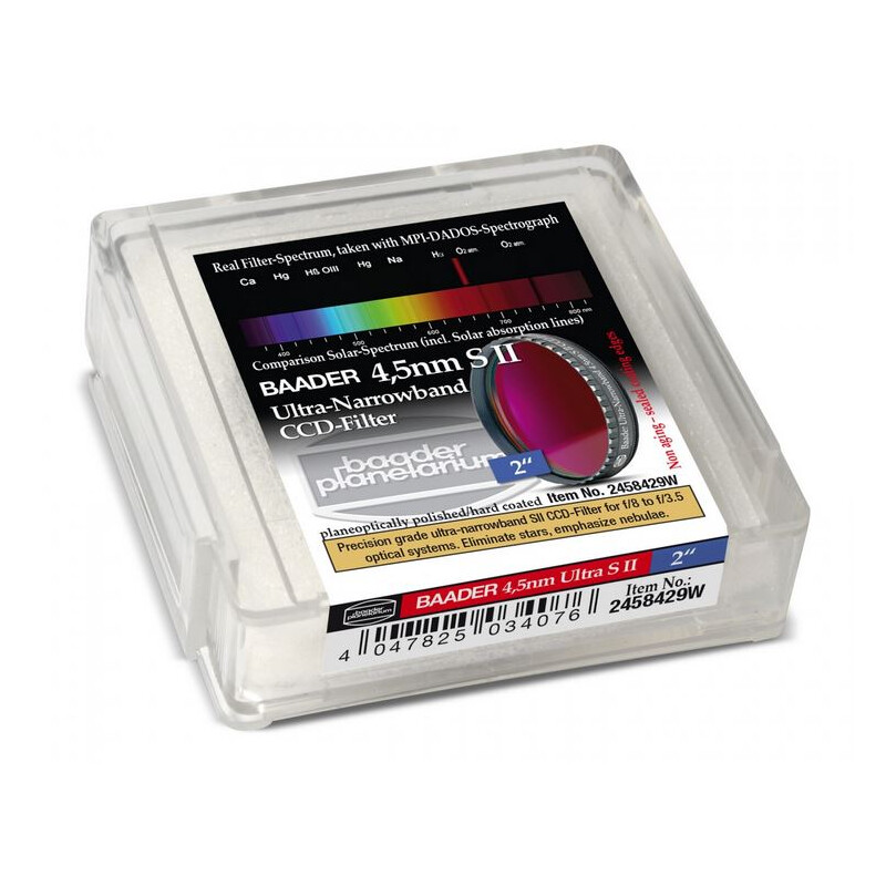 Baader Ultra-Narrowband 4,5nm S II Filters 2".