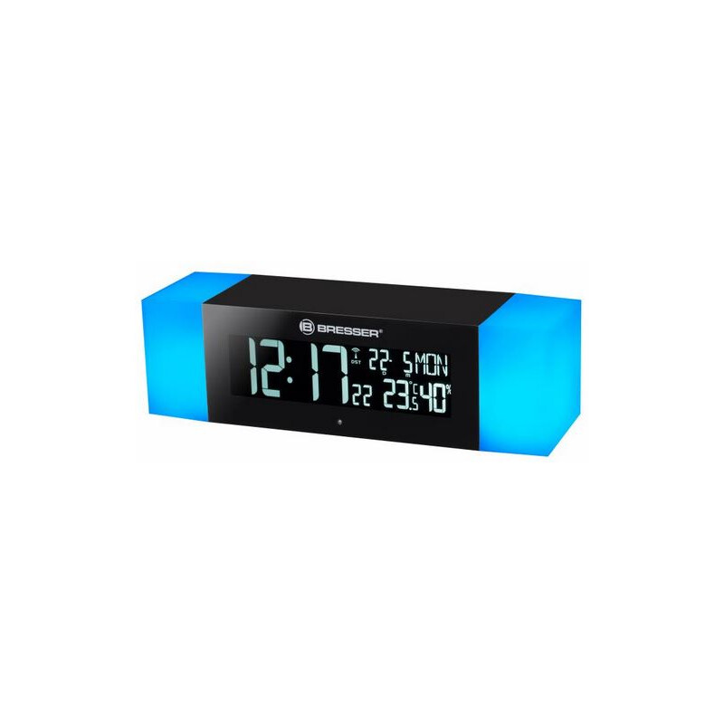 Bresser Uur FM Radio clock with light and bluetooth