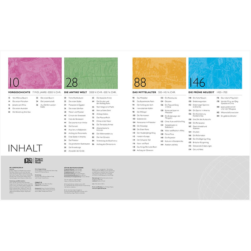 Dorling Kindersley Die Geschichte der Welt in Karten