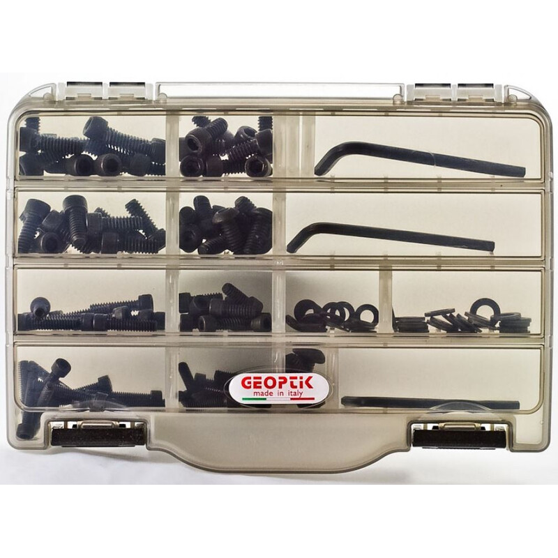 Geoptik Schroevenset met inch draad