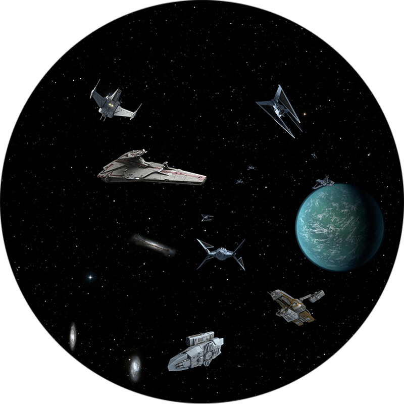 Redmark Projectieschijf voor Bresser en NG planetarium, Star Wars