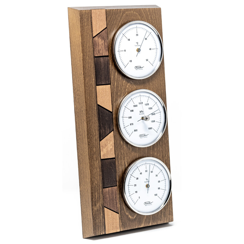 Fischer Weerstation rustiek eikenhout