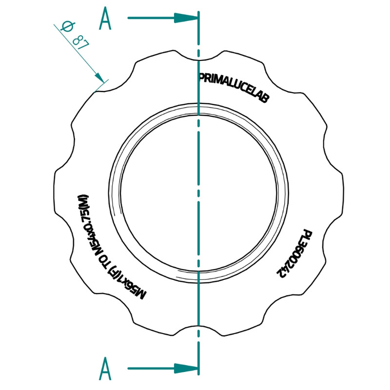 PrimaLuceLab ESATTO 2" Camera adapter M54