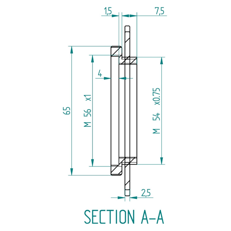PrimaLuceLab ESATTO 2" Camera adapter M54