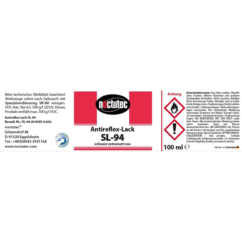 noctutec Antireflex SL-94 ruw 100ml