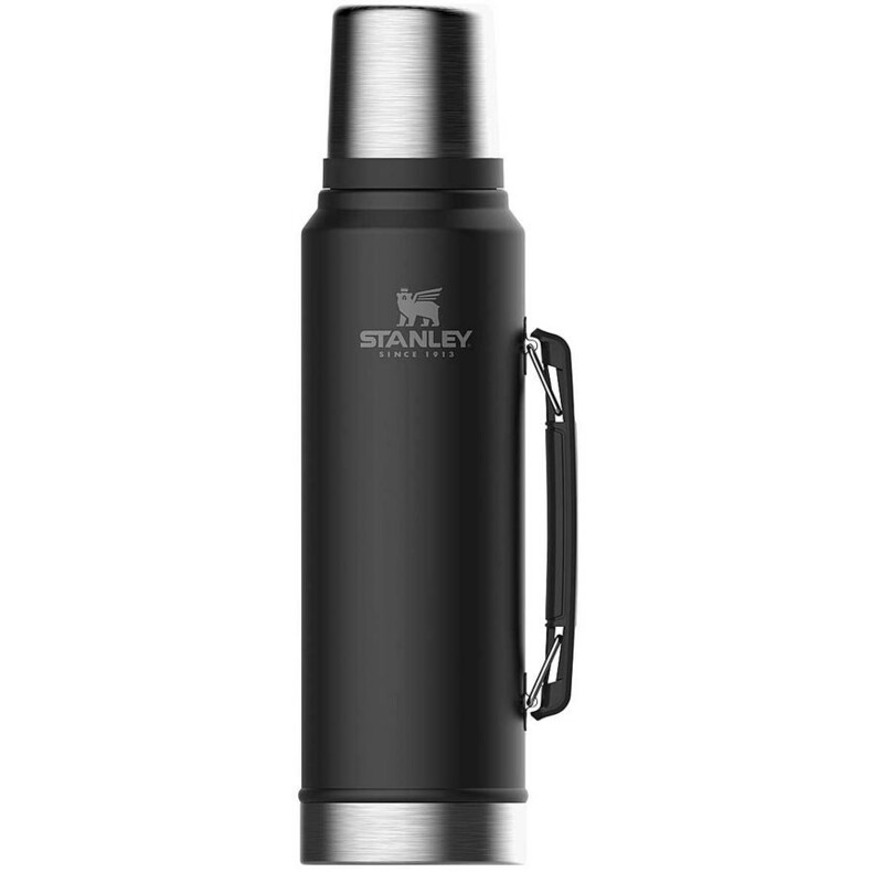 Stanley Classic isoleerfles 1,0 liter zwart