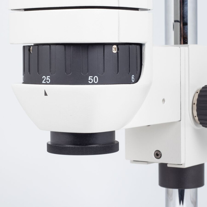 Motic zoom stereomicroscoop K-400P, Binoculair, CMO, zonder Belichting, 6x-50x