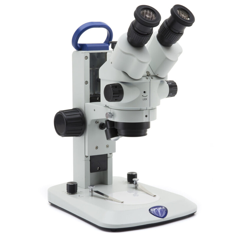 Optika zoom stereomicroscoop SLX-3, 7-45x zoom, LED, w.d.100mm, trino