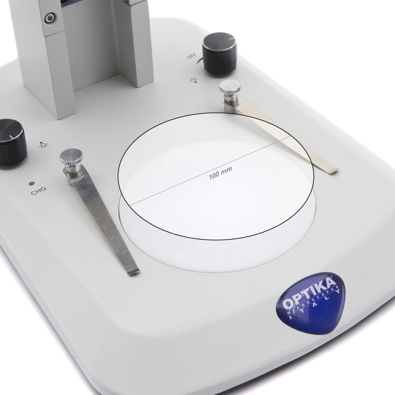 Optika zoom stereomicroscoop SLX-3, 7-45x zoom, LED, w.d.100mm, trino