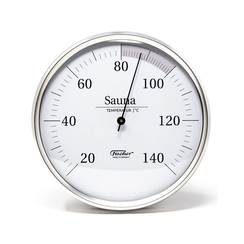 Fischer Weerstation Sauna-Thermometer 13cm