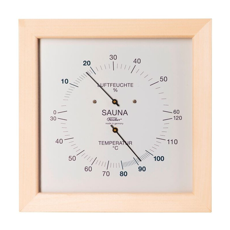 Fischer Weerstation Sauna-Thermohygrometer