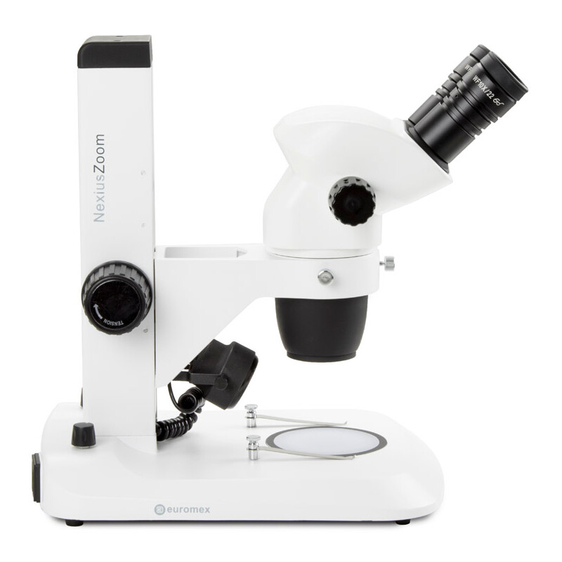 Euromex Stereo zoom microscoop NZ.1902-S, 6.7-45x, Rek, gereflecteerd en doorgelaten licht, bino