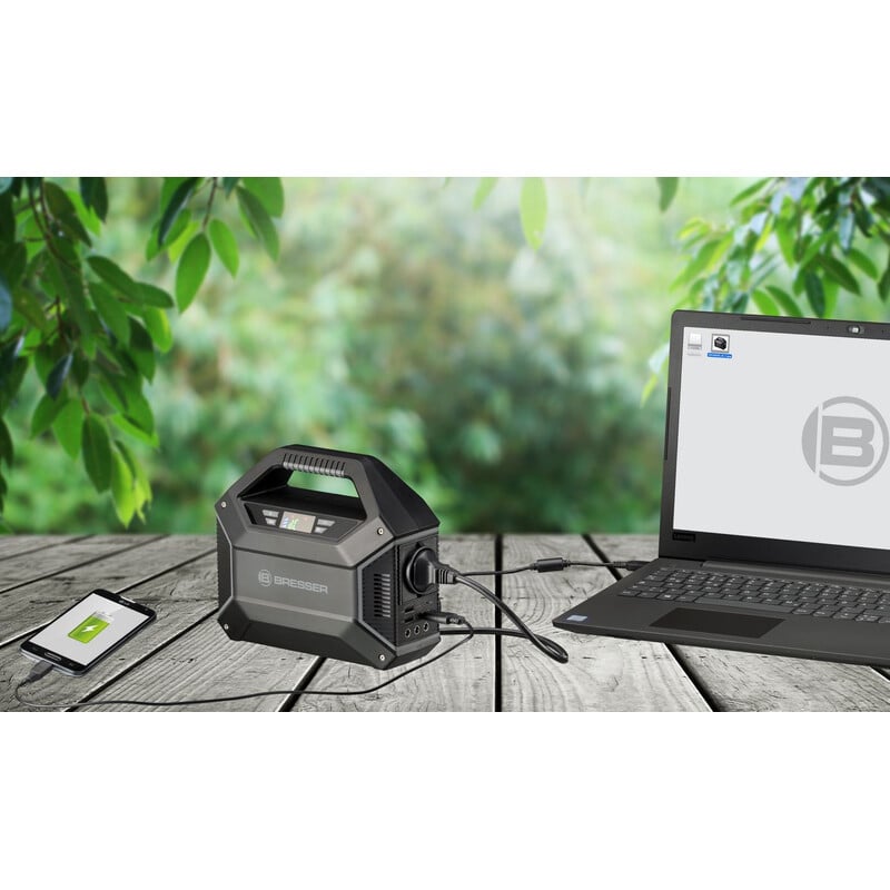 Bresser Mobile Power Station 100 Watt + Zonnelader 40 Watt