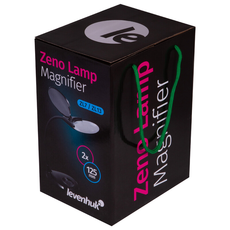 Levenhuk Vergrootglazen Zeno Lamp ZL7 Black