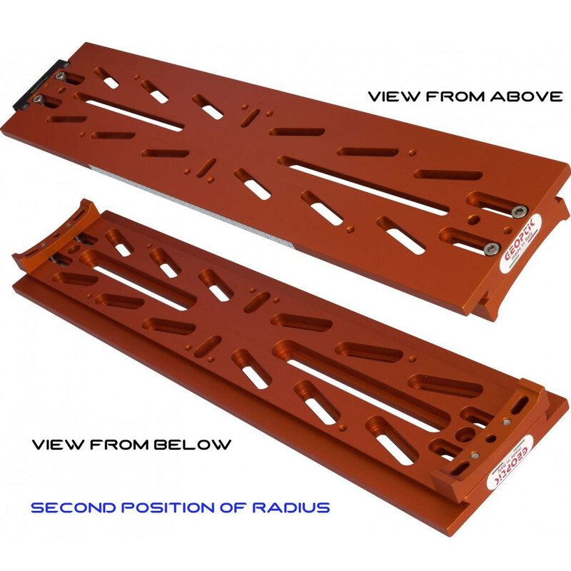 Geoptik Zwaluwstaart-staart met Dovetail Radius Blocks voor C8