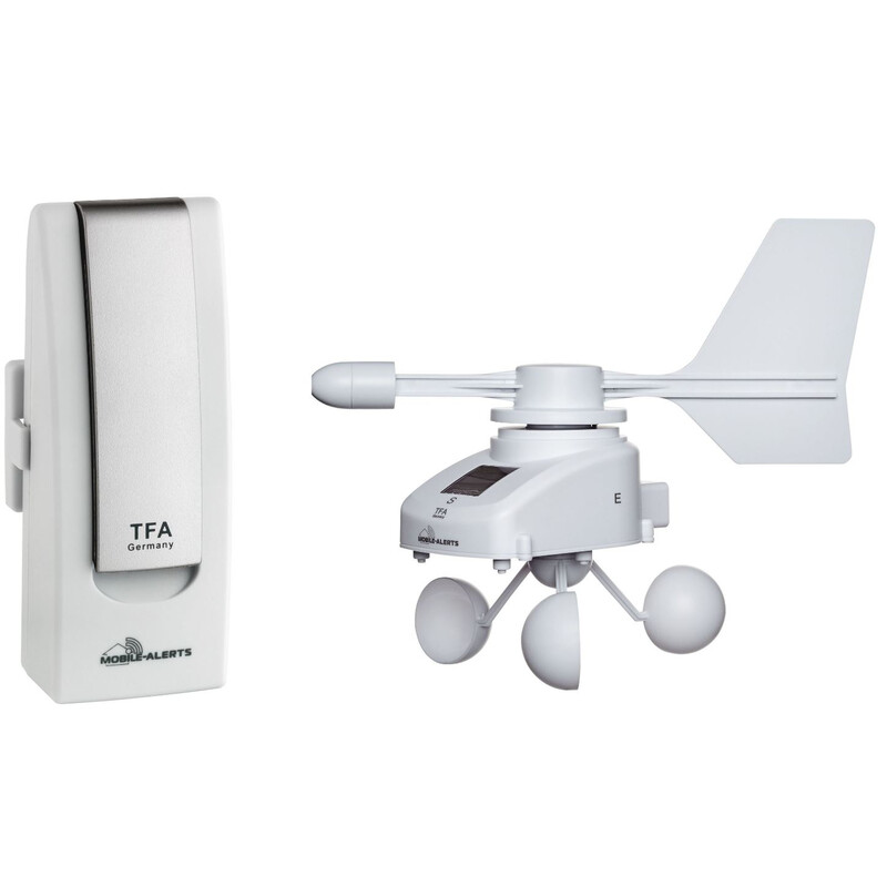 TFA Weerstation WeatherHub startset met draadloze anemometer
