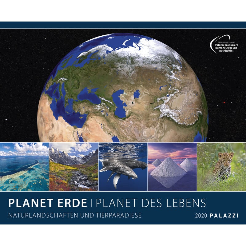 Palazzi Verlag Kalender Planet Erde 2020