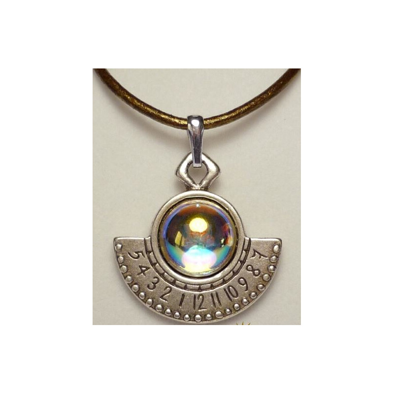Ragalaxys Ketting Hypatia Zonnewijzer Iridescent