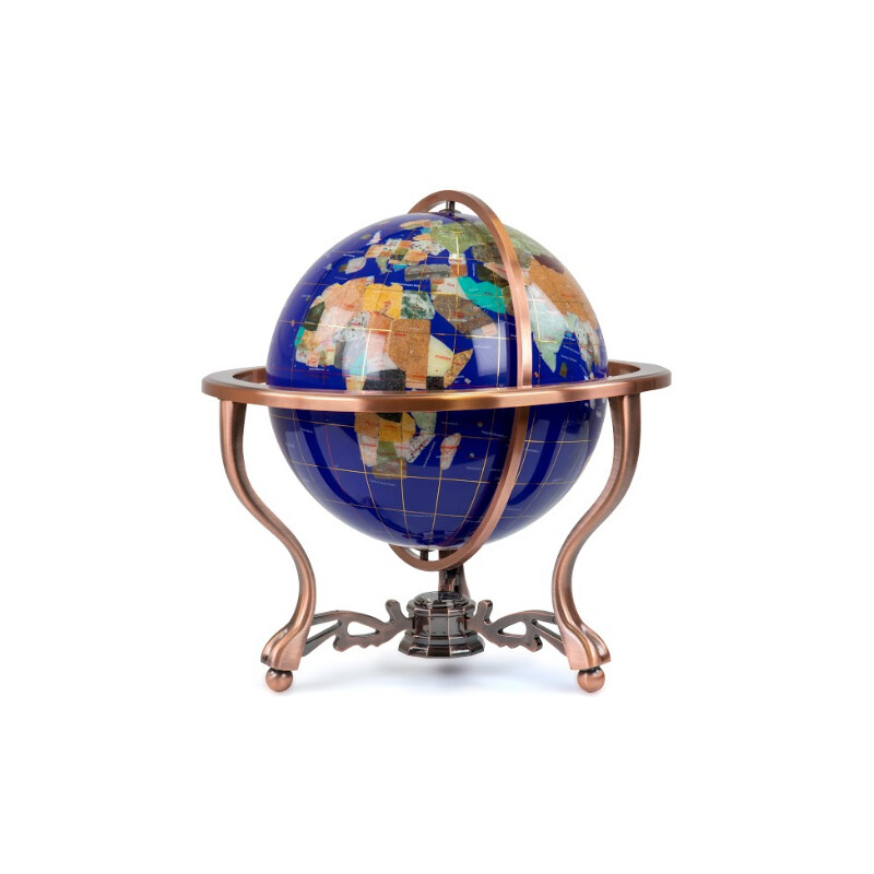 Pretty Decor Globe Indira 33cm blue