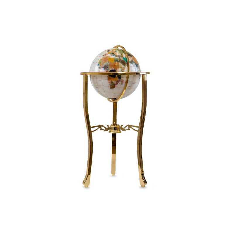 Pretty Decor Staande globe Montezuma 33cm ivory