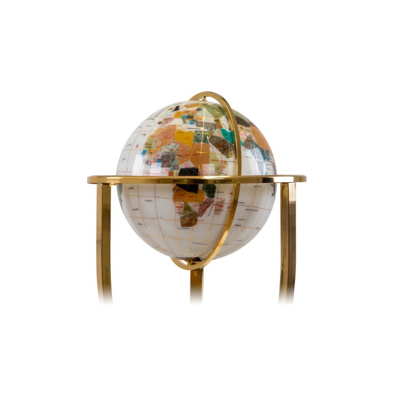 Pretty Decor Staande globe Montezuma 33cm ivory