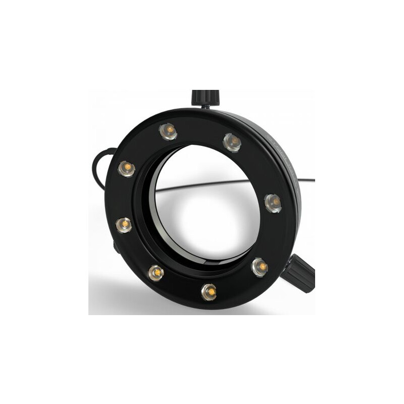 StarLight Opto-Electronics RL66S-80 PW, 8LED, zuiver wit (5600 K), b.d. 45-180 mm, Ø 66 mm