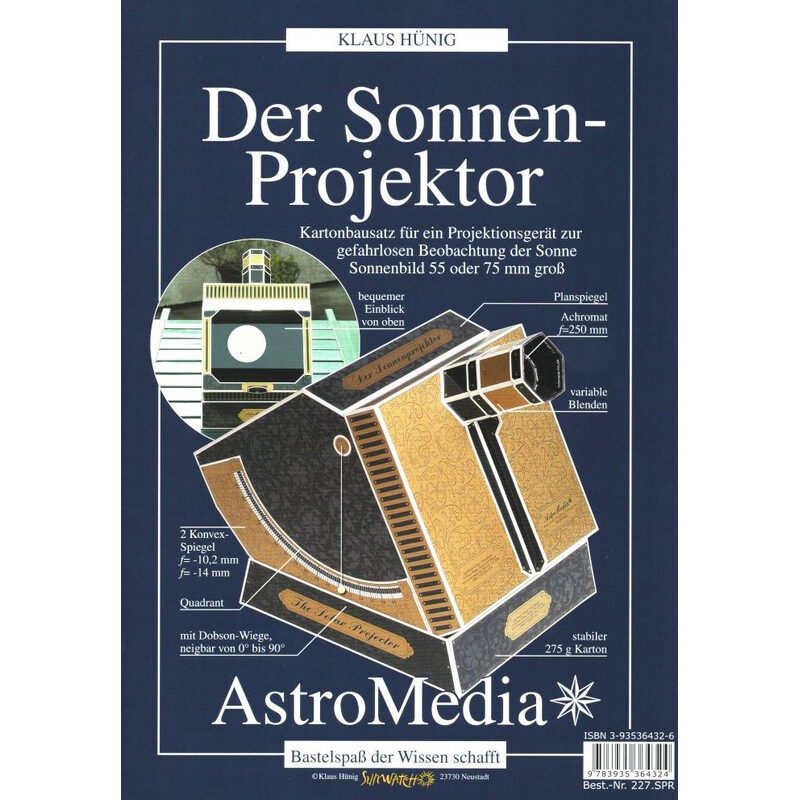 AstroMedia Set Sonnen-Projektor