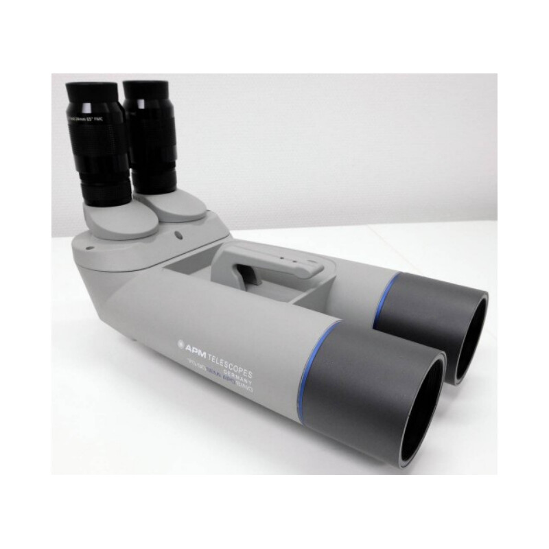 APM verrekijkers 70mm 90° ED 1.25 met 24mm UF oculairs en koffer