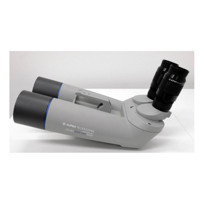 APM verrekijkers 70mm 90° ED 1.25 met 24mm UF oculairs en koffer