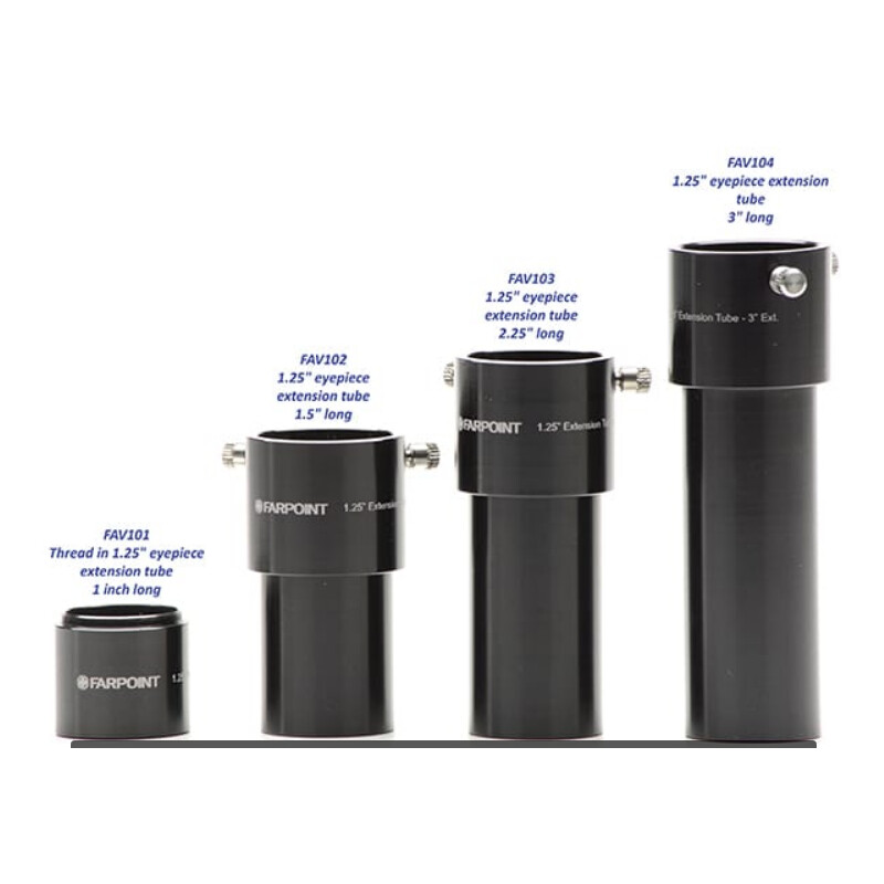 Farpoint Verlengstuk 1.25" extension tube, 37.5mm optical path