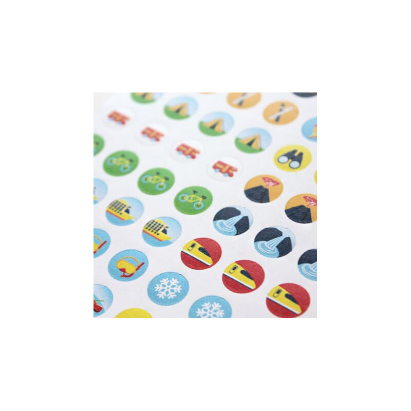 Marmota Maps Stickers voor Worldmaps