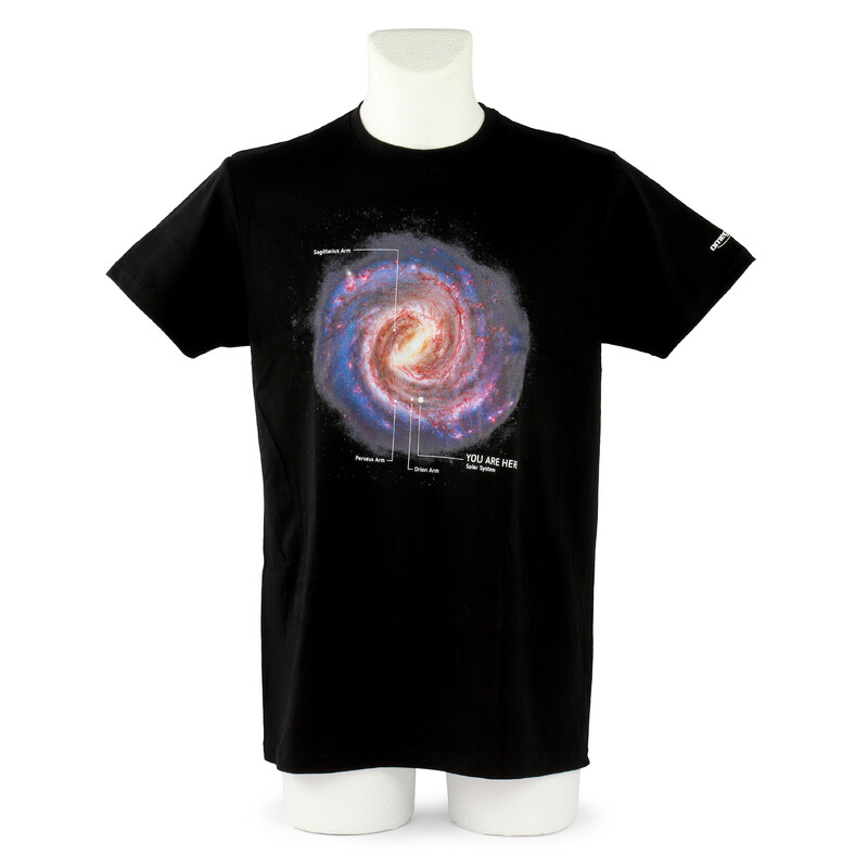 Omegon T-Shirt Milkyway (melkweg) - Maat 2XL