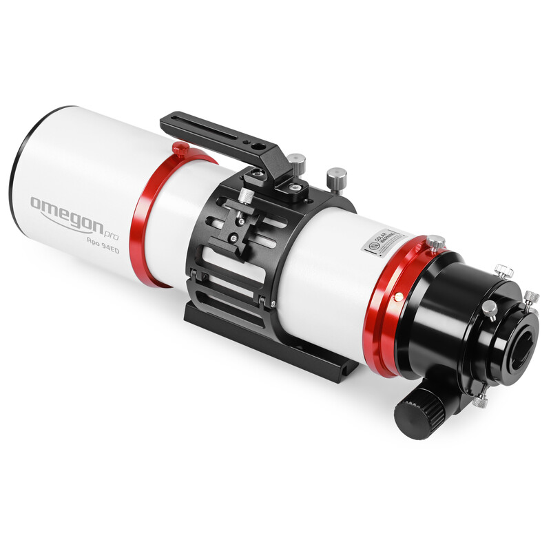 Omegon Apochromatische refractor Pro APO AP 94/517 Triplet ED OTA + testprotocol